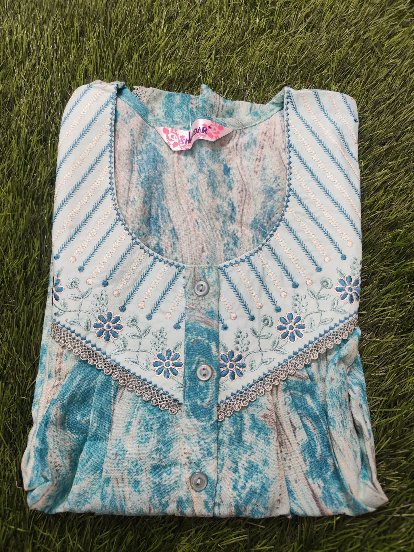 Nighties.alphine spun cloth
