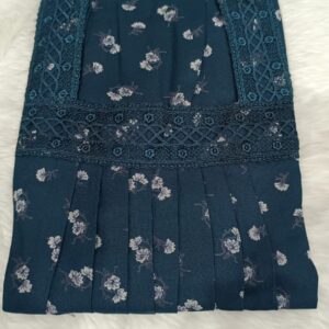 spun nighties, alpine , teel blue