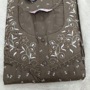 Cotton mixed Spun Gray M