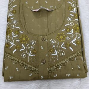 Cotton mixed Spun Green M