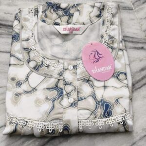 Alpine White with Blue XXL