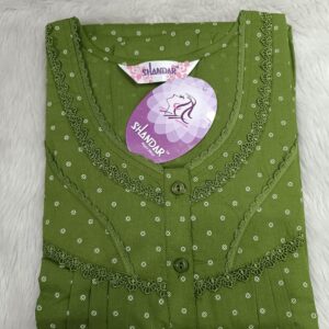 Cotton mixed Spun Green XL