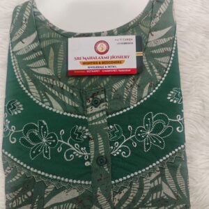 Alphine Green  L size Nighty