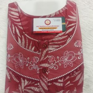 Alphine Red  XL size Nighty