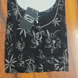 Alphine Black L size Nighty