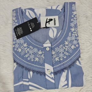 Crush Blue XXL size Nighty