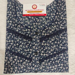 Spun Blue L size Nighty