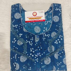 Spun Blue L size Nighty