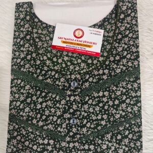 Spun Green M size Nighty