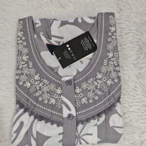 Crush Grey XXL size Nighty