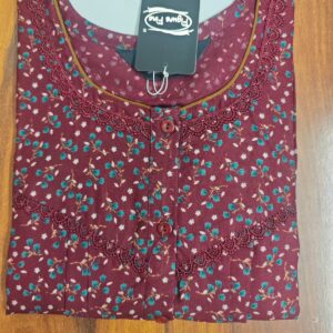 Alphine Maroon L size Nighty