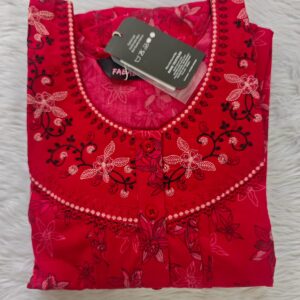 Crush Red XXL size Nighty