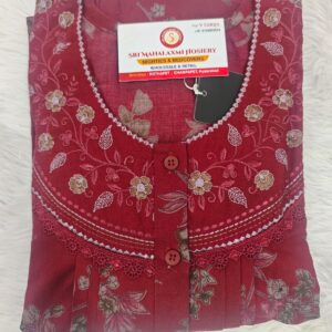 Crush Red XXL size Nighty