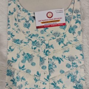 Spun White M size Nighty
