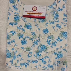 Spun White M size Nighty