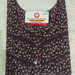 Spun Wine M size Nighty