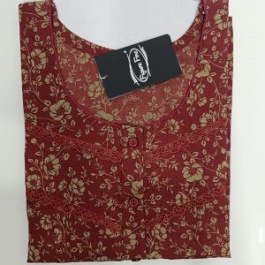 Spun Red L size Nighty