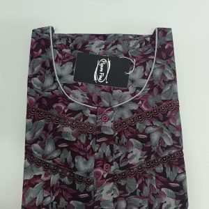 Spun Wine M size Nighty