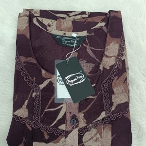 Alpine Spun Wine XXL size Nighty